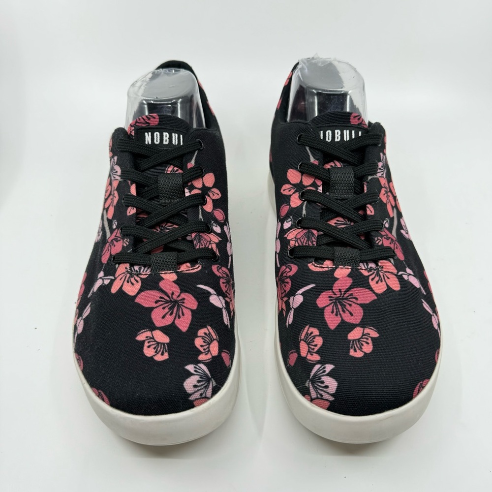 NOBULL Unisex Black and Pink Trainers SZ Women’s 12.  Men’s 10. - Picture 2 of 12
